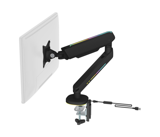 Deltaco GAM-134 RGB 17-32" Czarny - 1307438 - zdjęcie 4